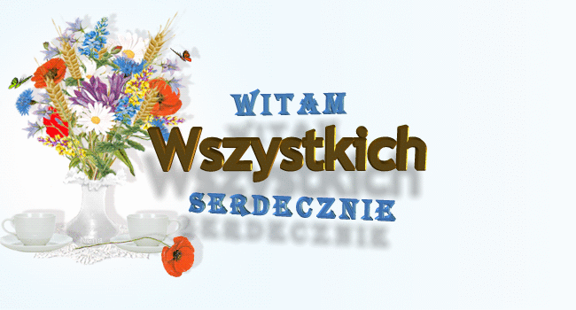 Gify Witam - Gify i obrazki na GifyAgusi.pl